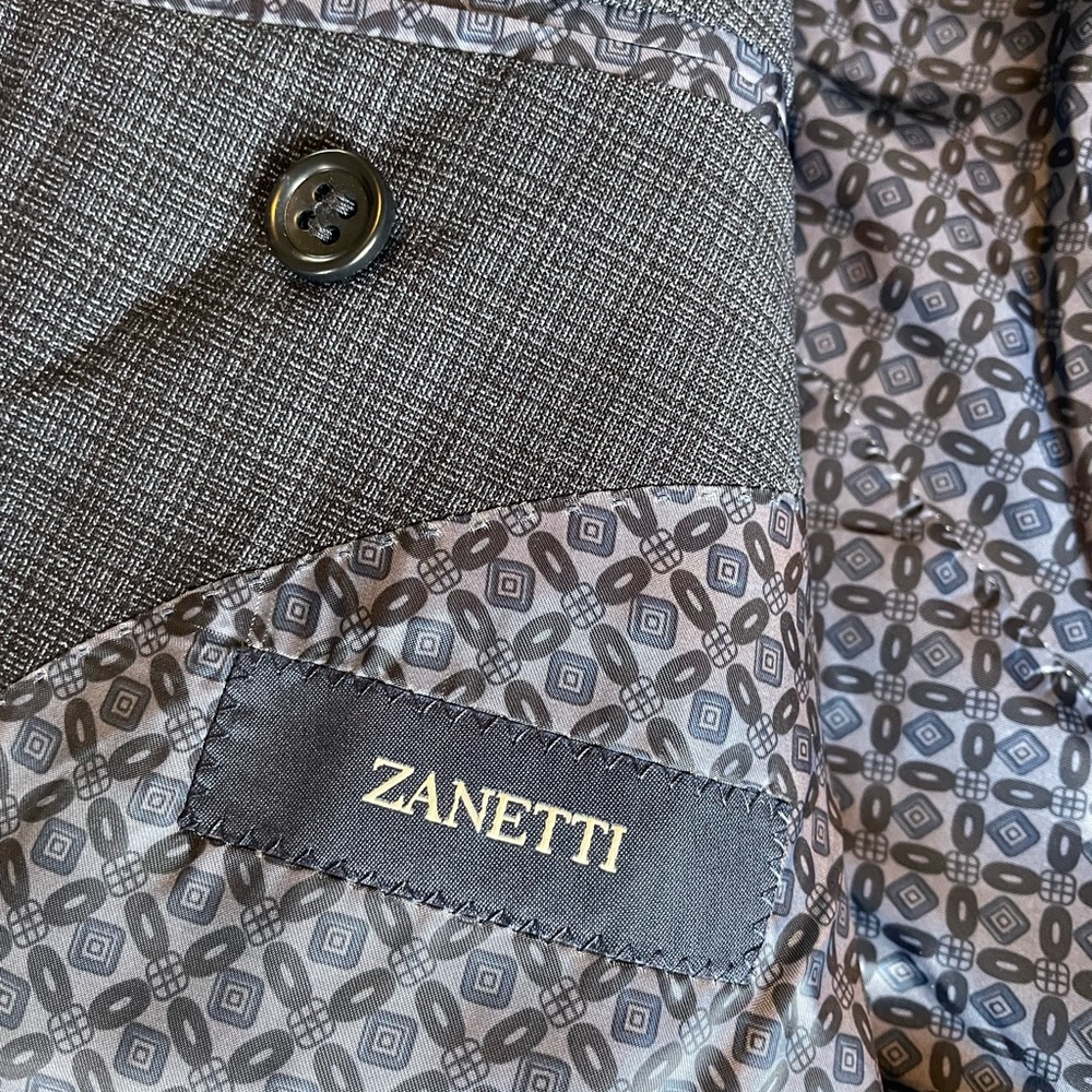 Zanetti Suit. Beautiful blue.
